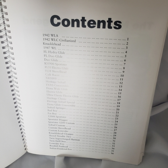 Harley-Davidson Gatefold Pull-Out Book Posters Year 1997 Motorcycle Spec Sheets - Picture 6 of 9